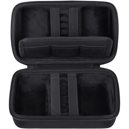 co2CREA Hard EVA Shell Storage Dart Case for 12 Steel Tip or Soft Tip Darts, Carrying Case with Numerous mesh Pockets Holder for Dart Tips,Shafts,Flights and More Dart Accessories,Case Only