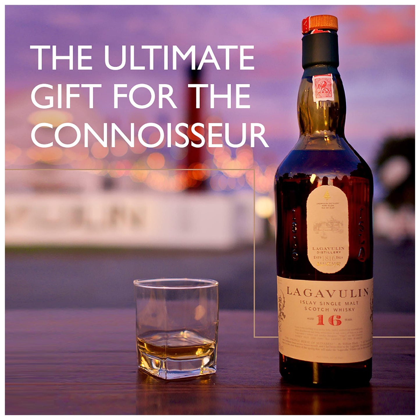 - Lagavulin 16 Year Old Islay Single Malt Scotch Whisky | 43% vol | 70cl | Smoky -