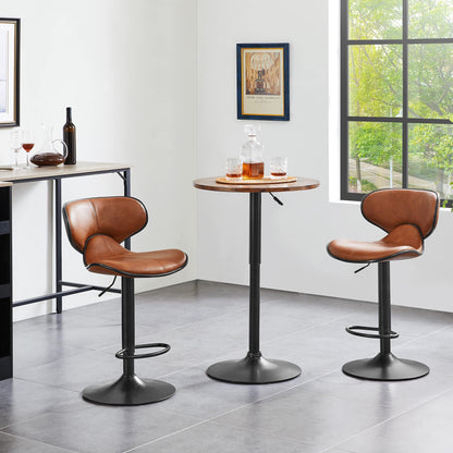 - Yaheetech Round Bar Table for Cocktail Bar, Home Bar or Pub.
