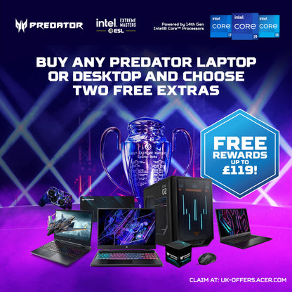 Acer Predator Helios Neo 16 PHN16-72 Gaming Laptop - Intel Core i7-14650HX, 16GB, 1TB SSD, NVIDIA GeForce RTX 4060 8G, 16" WQXGA IPS 165Hz, Windows 11, Black