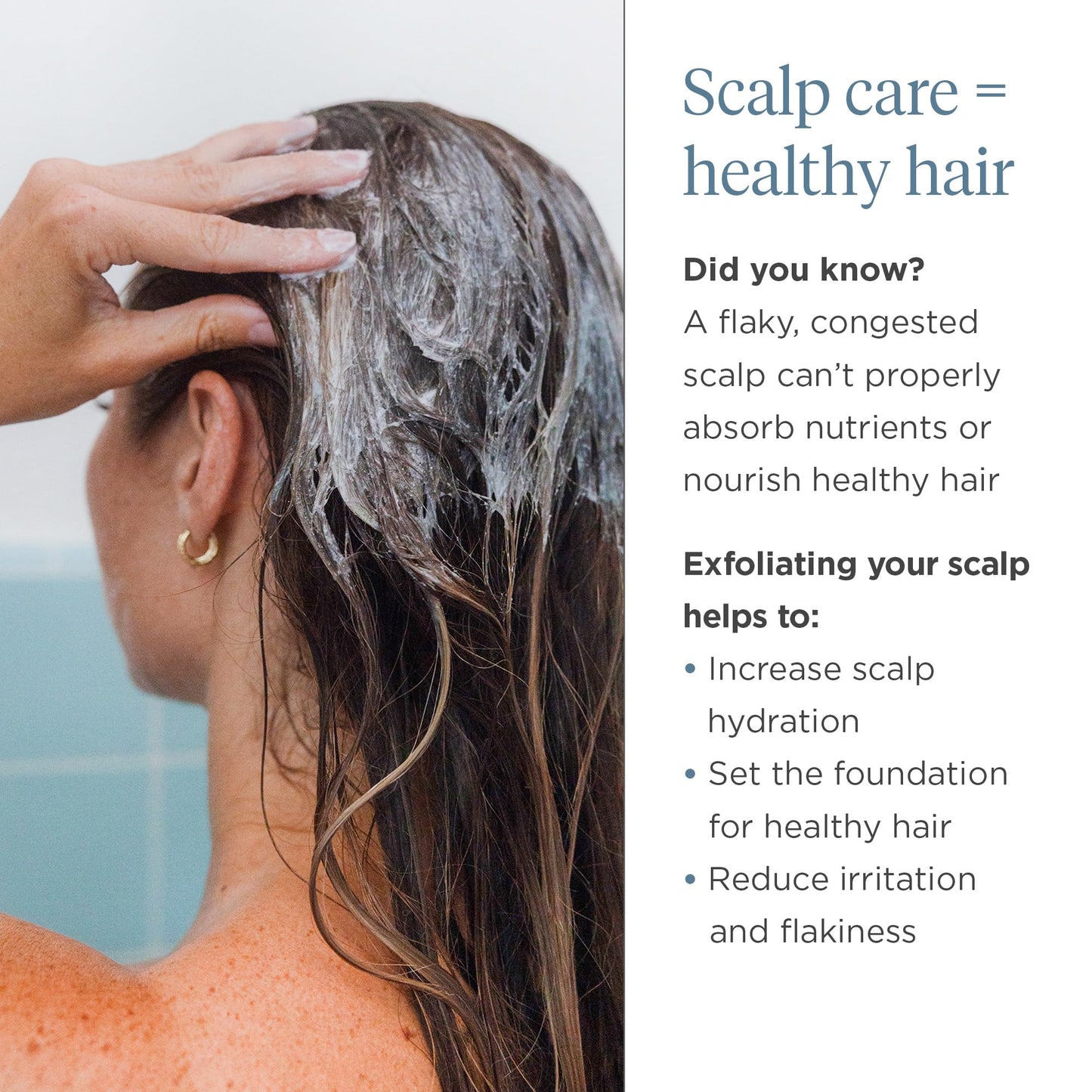 Briogeo Scalp Revival Charcoal + Coconut Oil Micro-Exfoliating Shampoo | Scalp Scrub Treatment to Soothe a Dry, Flaky, Itchy Scalp | Vegan, Phalate & Paraben-Free | 236ml