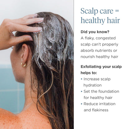 Briogeo Scalp Revival Charcoal + Coconut Oil Micro-Exfoliating Shampoo | Scalp Scrub Treatment to Soothe a Dry, Flaky, Itchy Scalp | Vegan, Phalate & Paraben-Free | 236ml