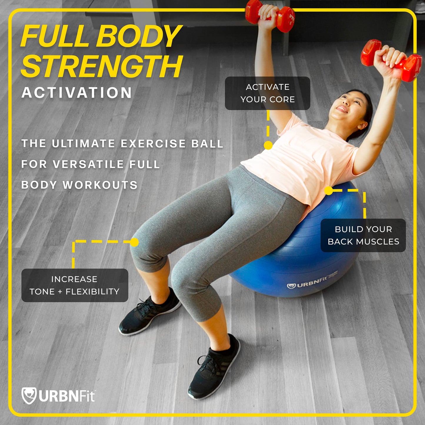 - URBNFit Exercise Ball -