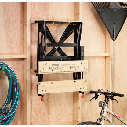BLACK+DECKER Workmate, Work Bench Tool Stand Saw Horse , Dual Height with Heavy Duty Steel Frame, WM536