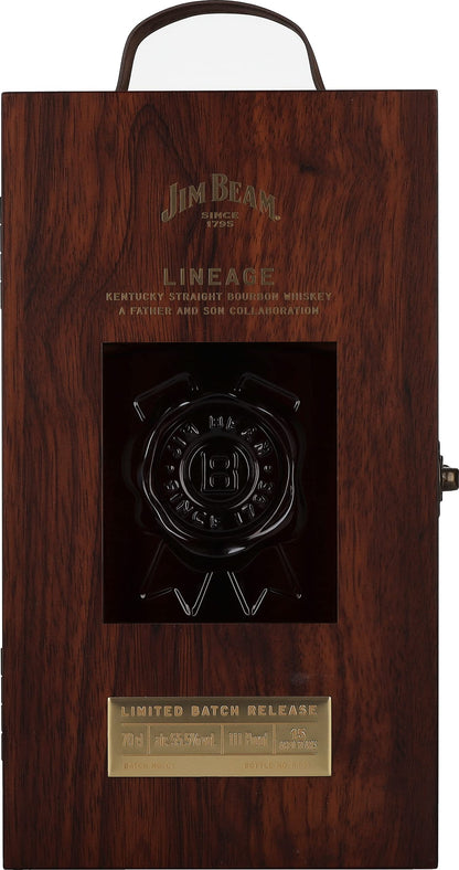 - Jim Beam 15 Year Old | Lineage Batch 1 | Kentucky Straight Bourbon Whiskey | 70cl -