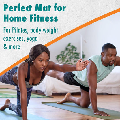 - Maximo Exercise Mat | Multi Purpose Yoga Mat | 183cm x 60cm | Extra Thick -