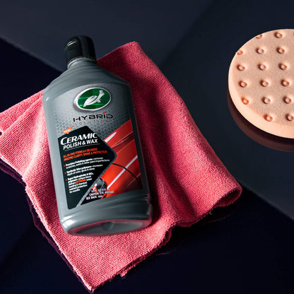- Turtle Wax 53341 | Hybrid Solutions Ceramic Polish & Wax 500ml | All In One Scratch & Swirl Removal Treatment  -