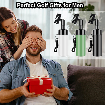 - FUZVOL Golf Club Brush | Club Groove Cleaner | Built in Water Spray -