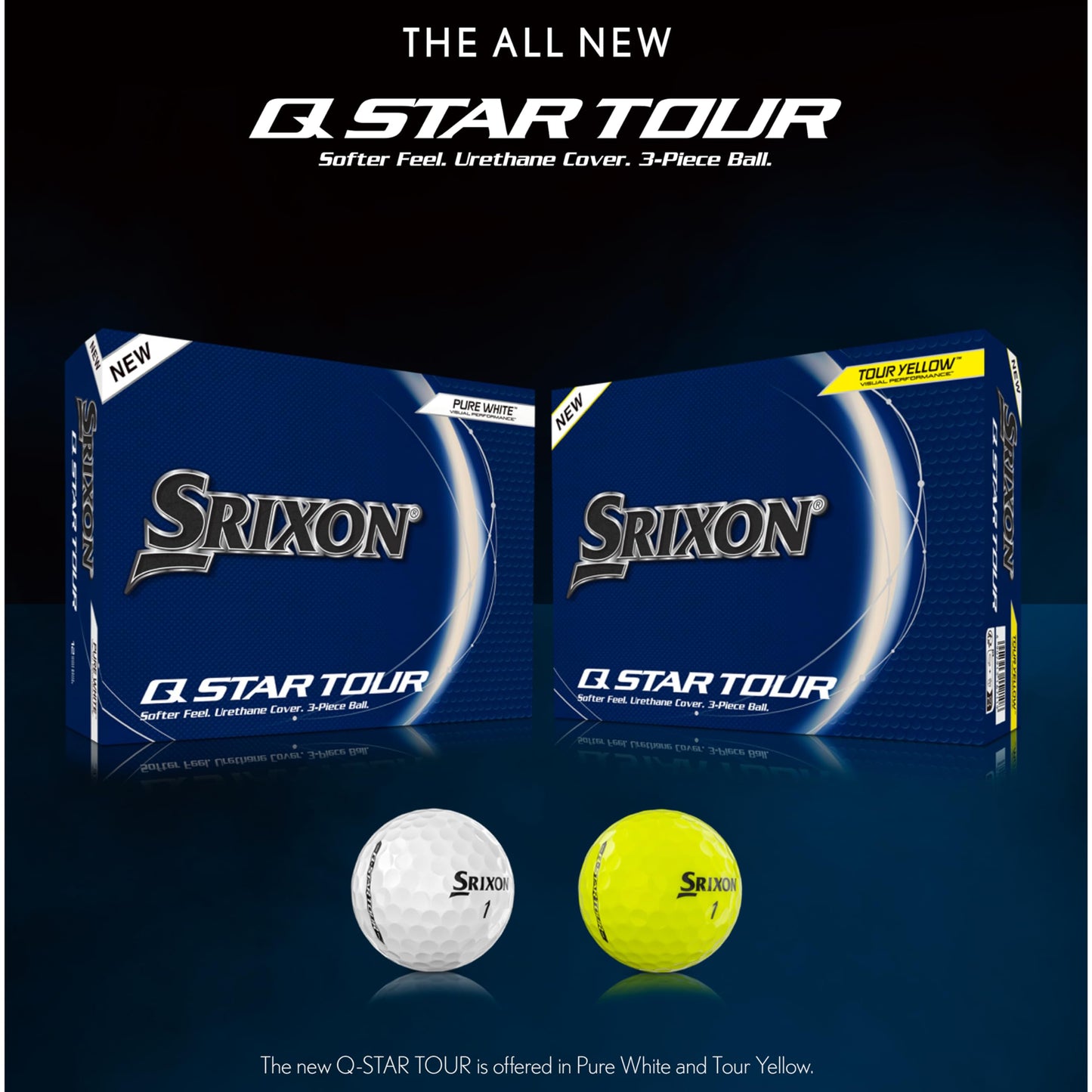 - Srixon | New Q-Star Tour 5 2024 | Dozen Golf Balls | Soft Feel -