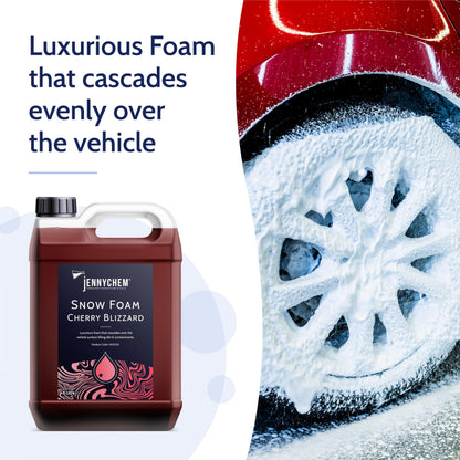- Jennychem Industrial Chemicals Cherry Snow Foam Car Shampoo -