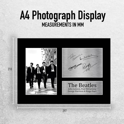 - HWC Trading The Beatles Signed A4 -