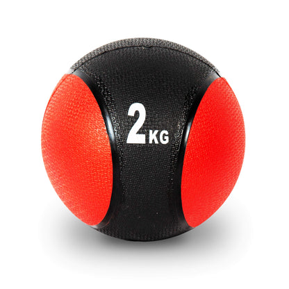 - JLL® Medicine Balls 1-10kg | Heavy Duty Rubber | Colour Coded Weights -