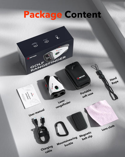 - REDTIGER Golf Rangefinder | 7X Magnification Laser Range Finder -