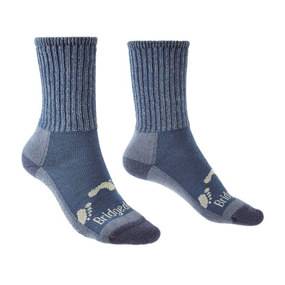 Bridgedale HIKE All Season Merino Comfort Boot-Junior- J. X-Large (NO VAT)-Storm Blue