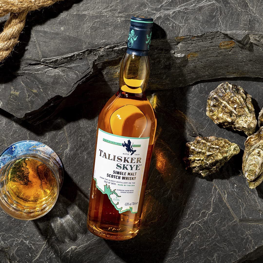 - Talisker Skye Single Malt Scotch Whisky | 45.8% vol | 70cl | Scottish Whisky -