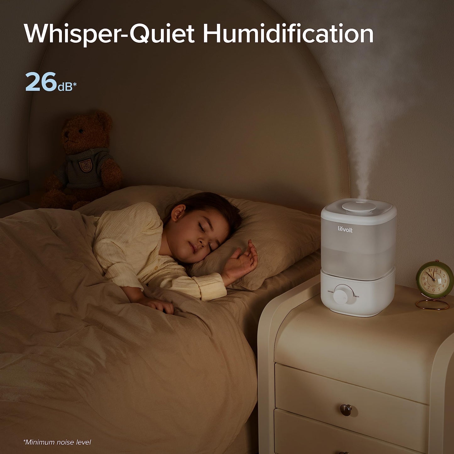 - LEVOIT Top Fill Humidifier | 2.5L Tank | Easy to Fill & Clean -