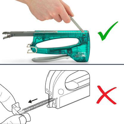 - Tacwise 1728 Z2 53-13T | Transparent Staple Gun | 300 Staples -
