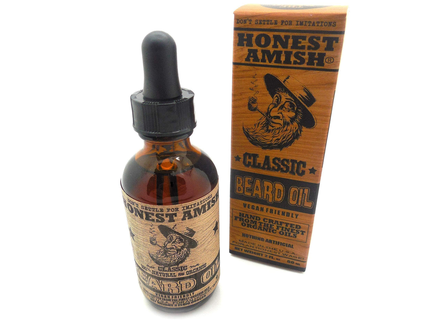 - Honest Amish - Classic Beard Oil - 2 Ounce -