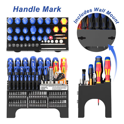 - SORAKO 118Pcs Screwdriver Set Magnetic | Including Ratchet Screwdriver -