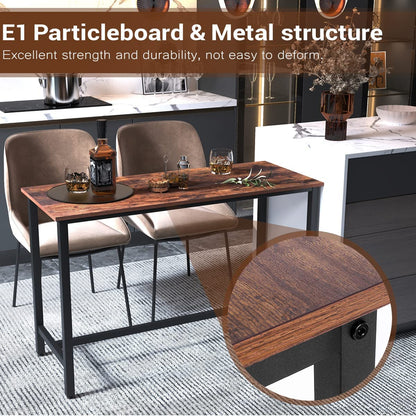 - KU Syang Bar Table | 100cm Breakfast Bar Side Table -