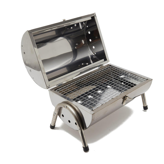 - Hi-Gear Stainless Steel Double Sided BBQ  Compact Portable Camping Barbecue -