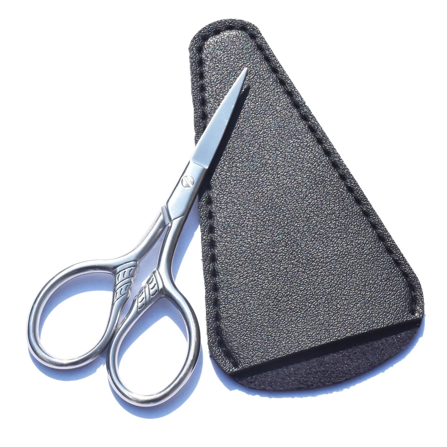 - Mini Facial Hair Scissors | Nose Scissors | Professional Sharp Moustache Scissor -