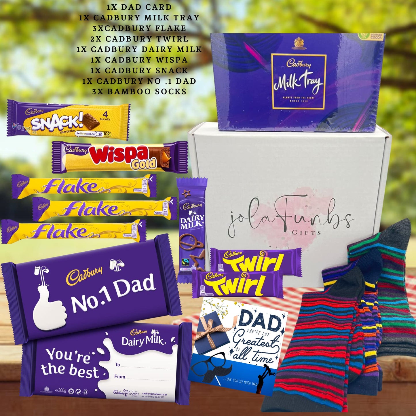 - Gifts For Men Sweets Gift Box Chocolate Hamper -