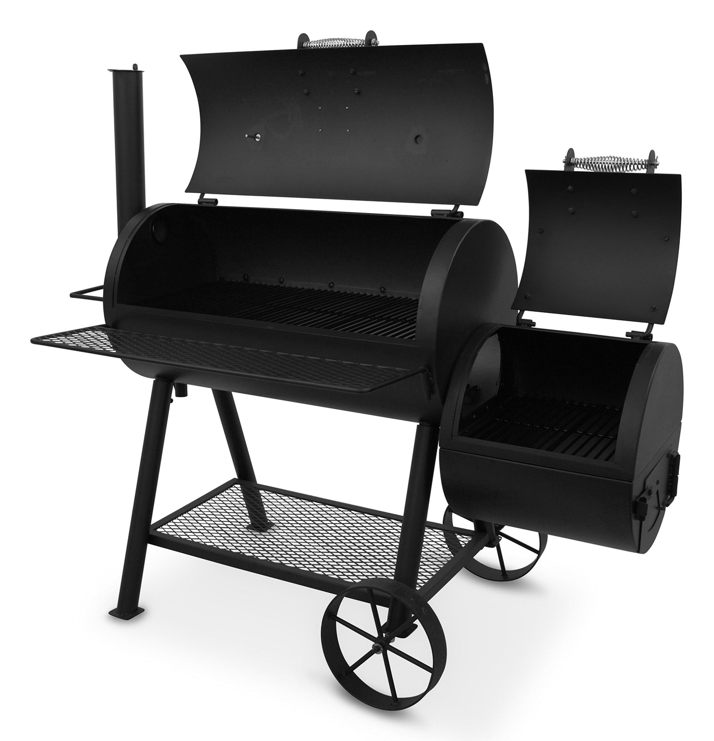 Char-Broil 140 755 Oklahoma Joe’s® Highland Smoker, Black Finish.,145 x 85 x 135 cm