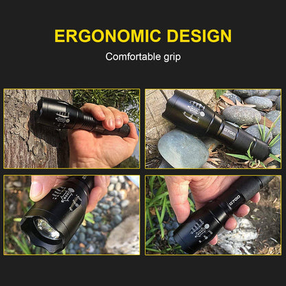 - Lumitact G700 Led Torch | Rechargeable | Super Bright Led Tactical Flashlight | 6000 Lumen -