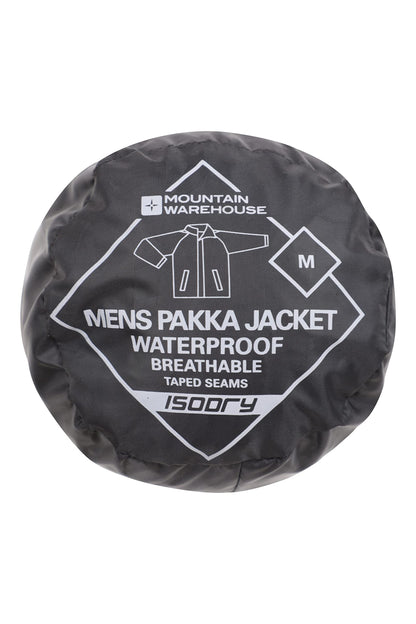 - Mountain Warehouse Pakka Mens Waterproof Packable Jacket | IsoDry, Lightweight & Breathable Raincoat -