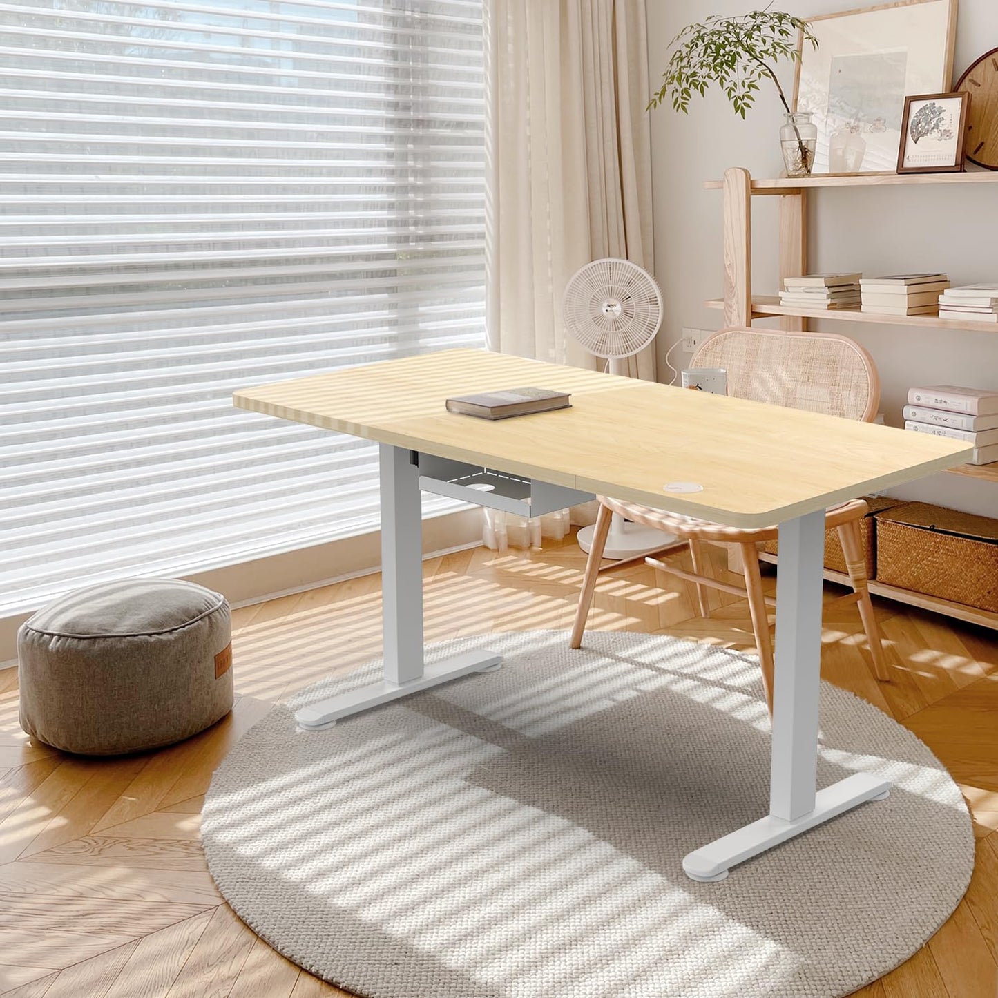 - Homall Electric Standing Desk | 140x70cm | Height Adjustable Desk | USB Charging -