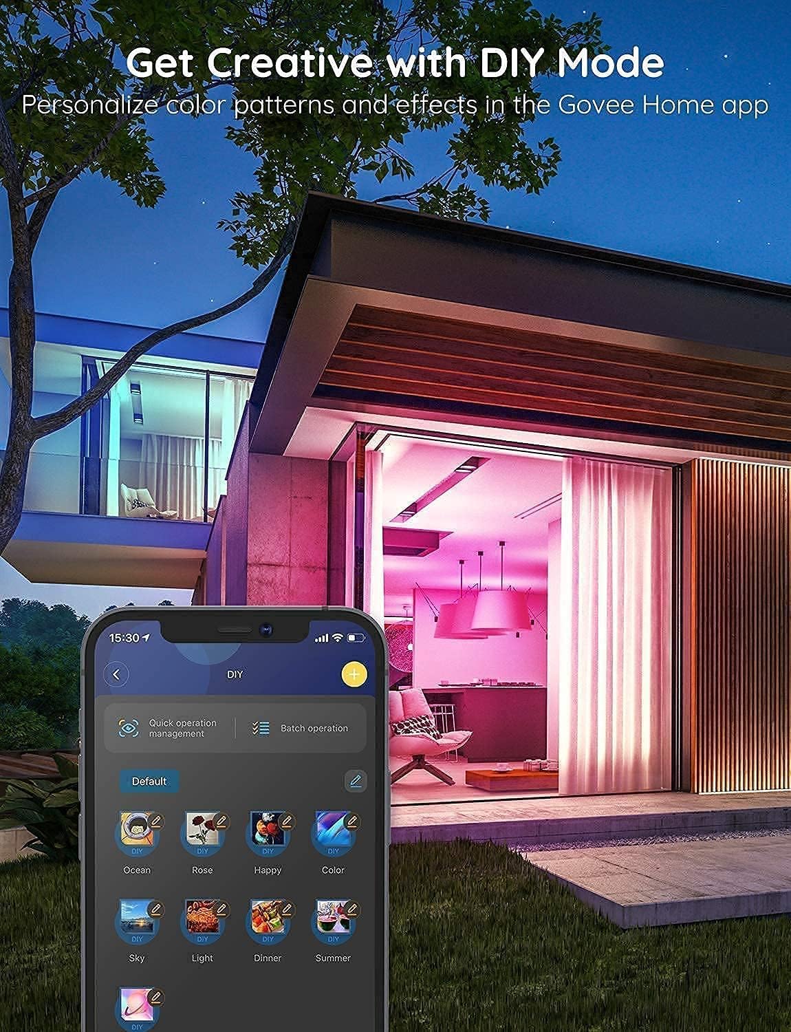 - Govee 30M LED Strip Lights | Bluetooth | App Control -