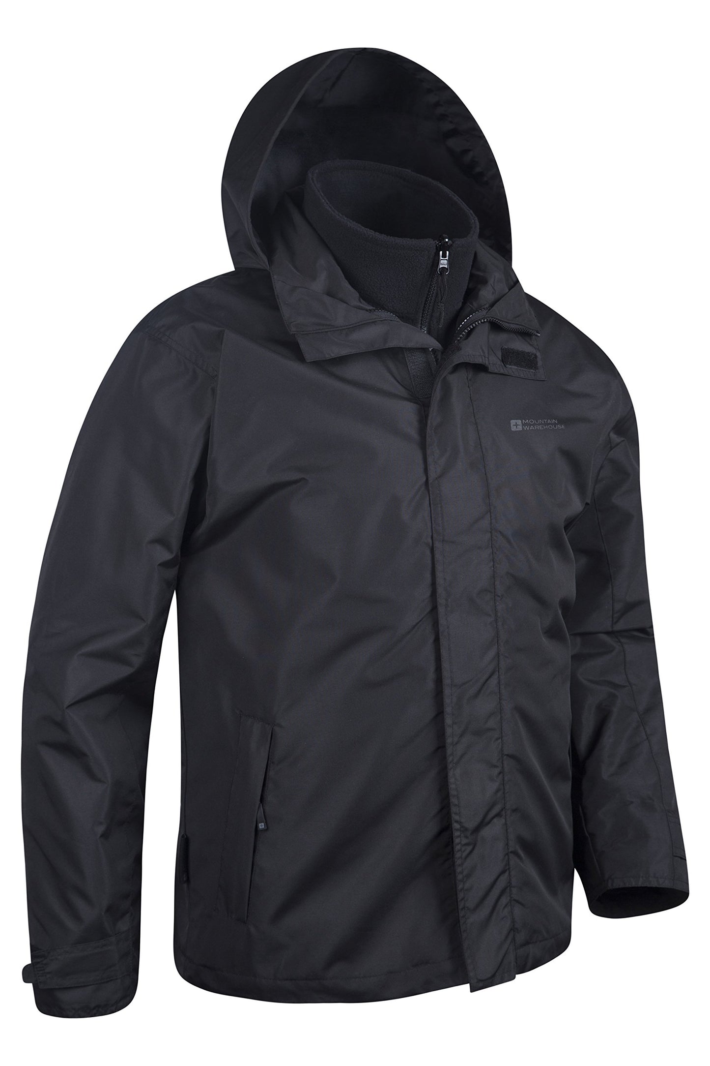 - Mountain Warehouse Fell Mens 3 in 1 Water Resistant Jacket -