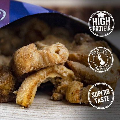 - Mr Tubs Premium Pork Scratchings | Gluten Free | Perfectly Salted | 20 x 18g Bags -