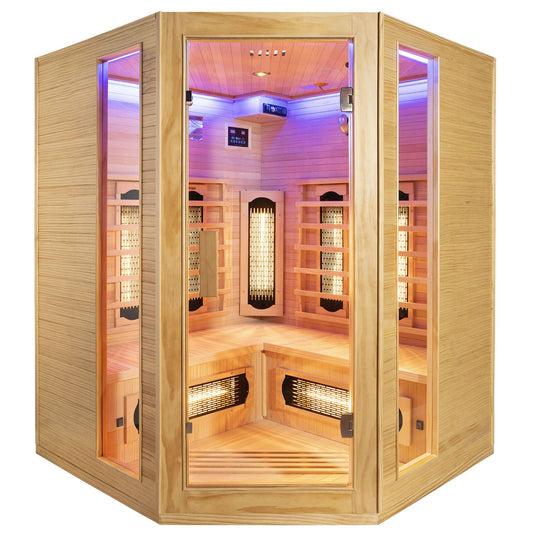 - GLOBAL RELAX® | DHARANI S4 Full Body Sauna | 4 Person -