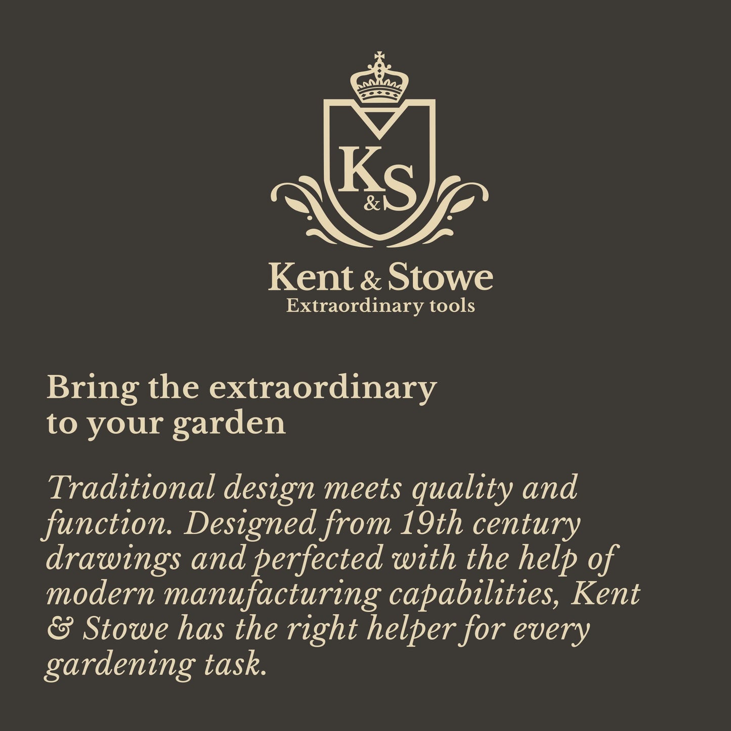 - Kent & Stowe Stainless Steel Hand Fork and Trowel Gift Set -