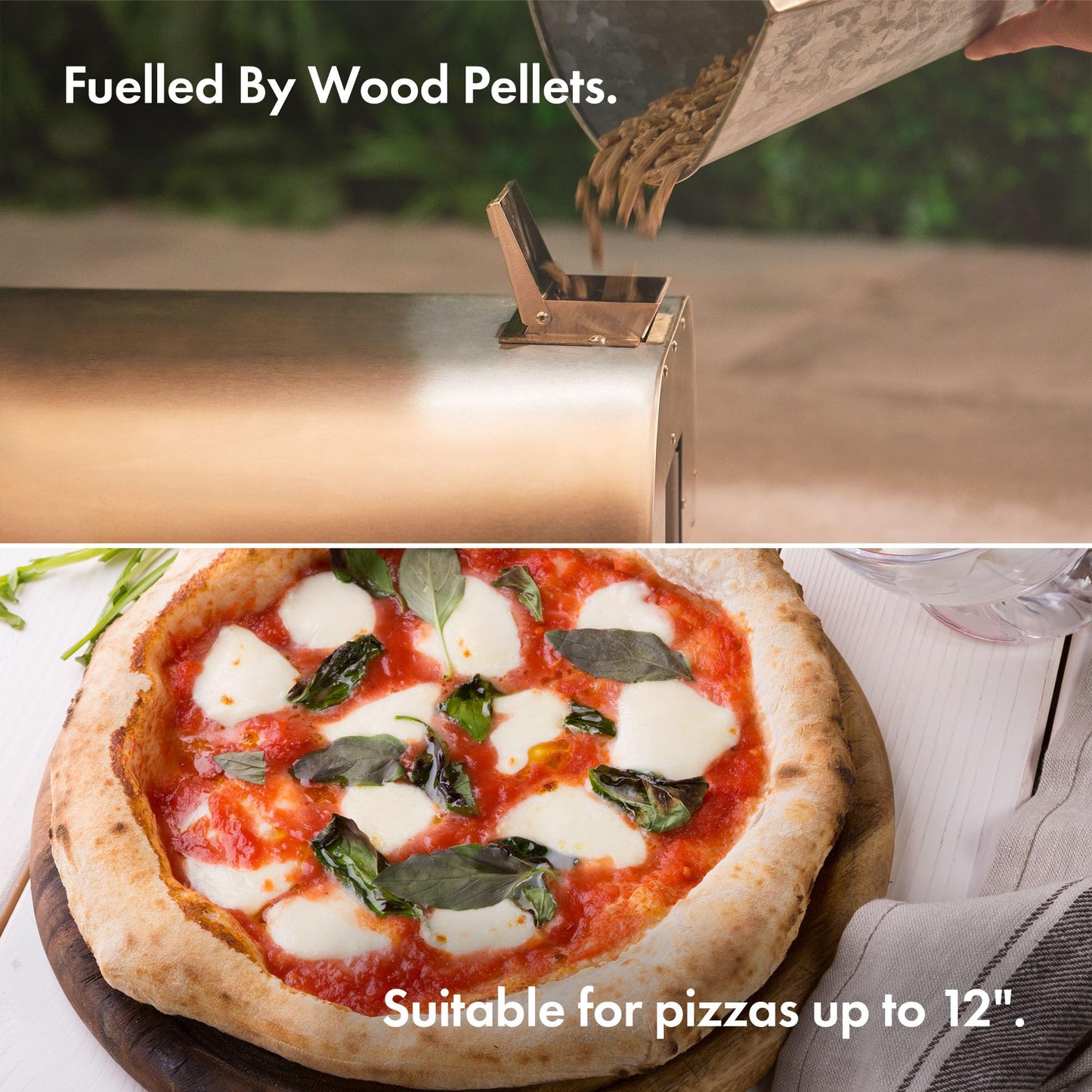 - VonHaus Pizza Oven Outdoor – Tabletop Pizza Oven with Pizza Stone Included
