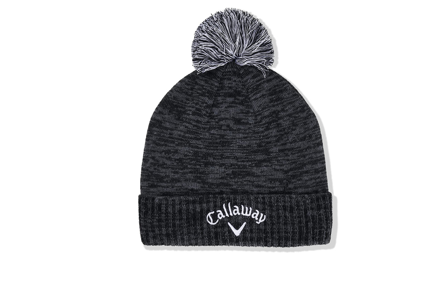 Callaway Men's Mens Pom Pom 23 Beanie Hat, Black, One Size UK