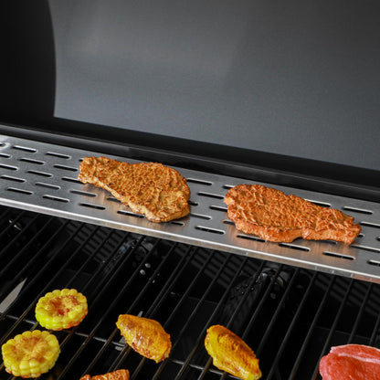 - Outsunny 4+1 Gas Burner Grill | 12.5 kW Propane Gas Barbecue -