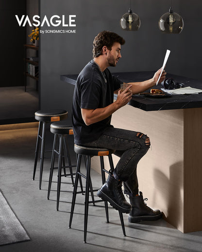 - VASAGLE EKHO Collection - Bar Stools Set of 2 -