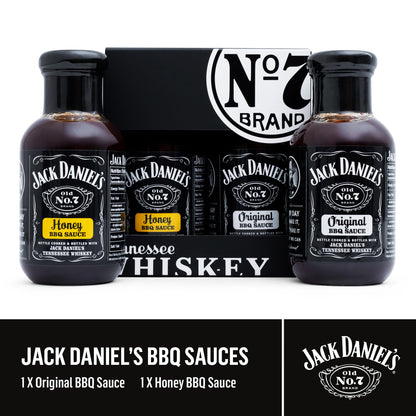 - Jack Daniels BBQ Sauce Gift Set -