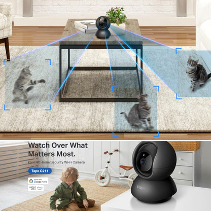 - Tapo Indoor Camera for Security | Wifi Camera | 2K | 360° Baby and Pet Monitor -