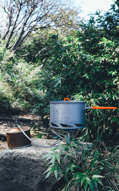 - Fire-Maple Feast Heat Exchanger Set | Compact Camping Cookware Kit | Nested Design -