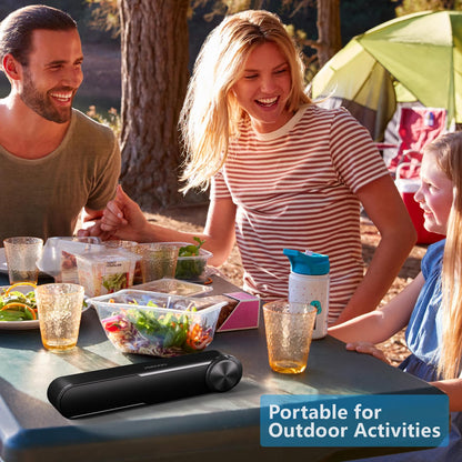 - Jeecoo A30 PC Speakers | Computer Speakers for Desktop Monitor | USB Powered PC Soundbar | 3.5mm Aux Input Wired Soundbar for Desktop -