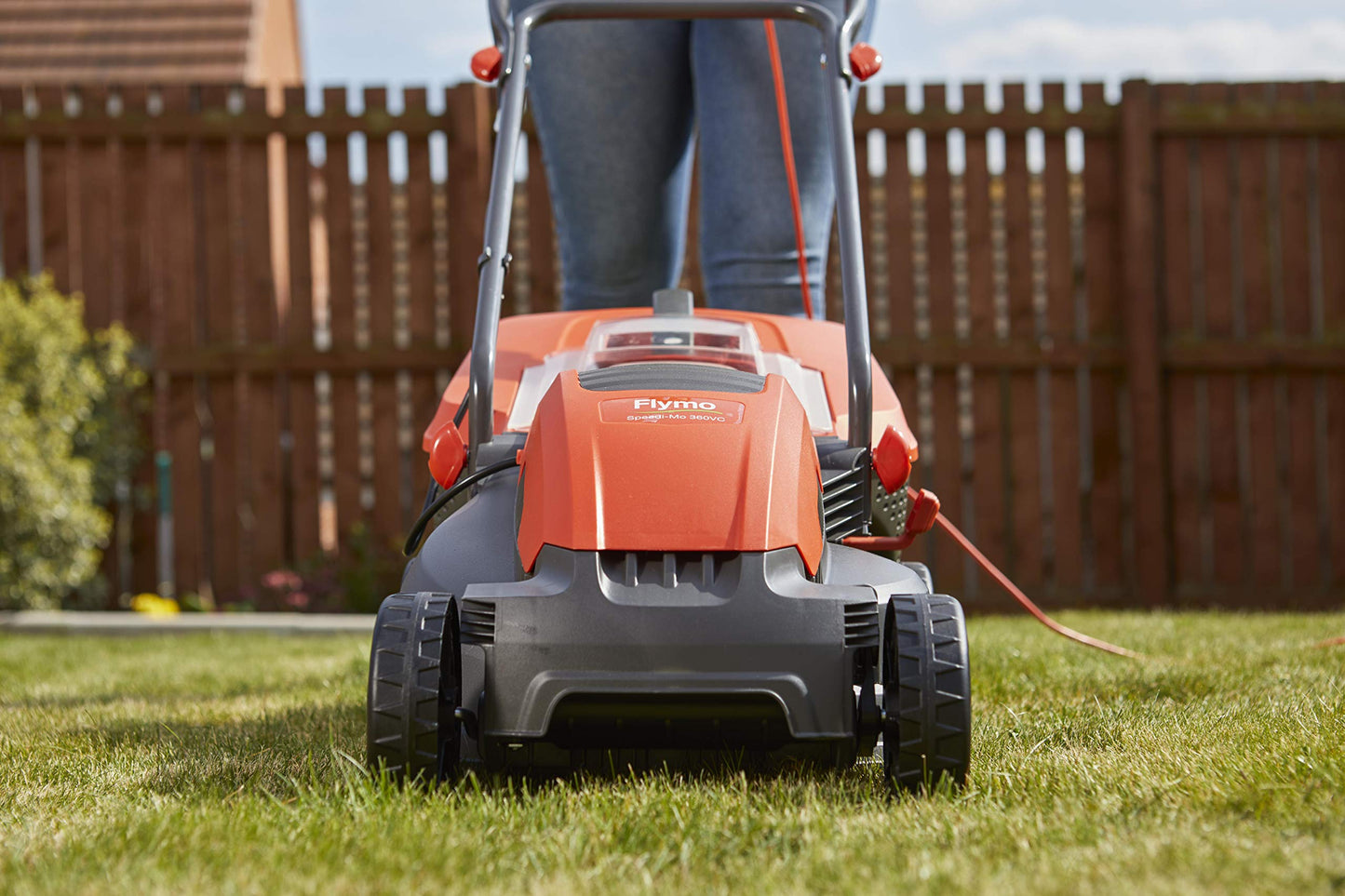 - Flymo Speedi-Mo 360VC Electric Rotary Lawn Mower | 1500W | 36cm Cutting Width | 40 L Grass Box | 967663301 -