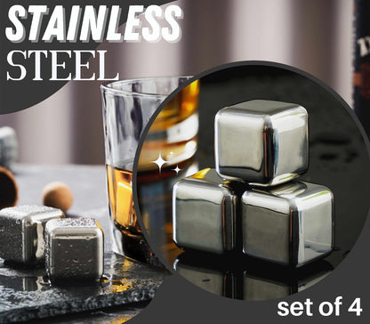 - Whisky Gifts for Men, Personalized Initial Whiskey Glass with Whiskey Stones for Dad