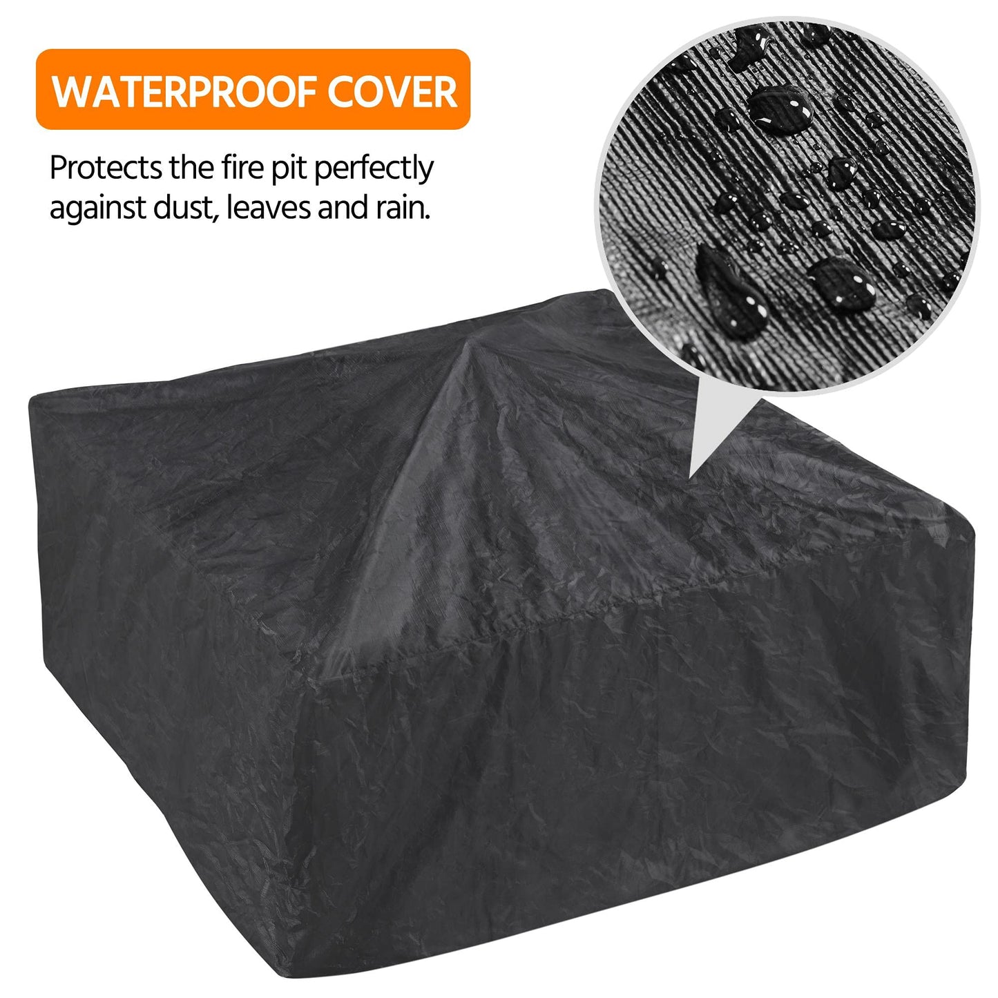 - Yaheetech Fire Pit for Garden,Garden Stove Brazier For BBQ, Heating, Cooling Drinks.