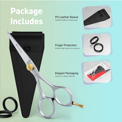 - Suvorna Beard and Moustache Scissors for Men, Hairdressers, Salons, Barbers & Professionals | 5.5" | Stainless -