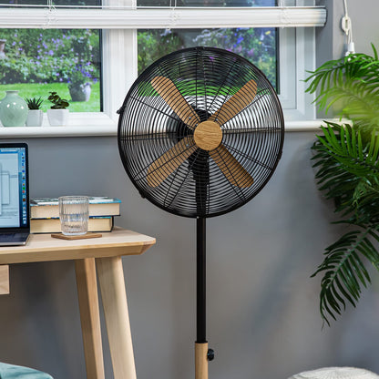 - Russell Hobbs | 16 Inch Scandi Electric Pedestal Fan | Tall Standing Fan -