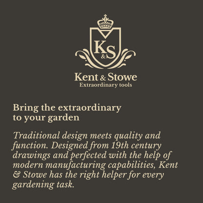- Kent & Stowe Stainless Steel Perennial Spade | Pointed Head Garden Spade -